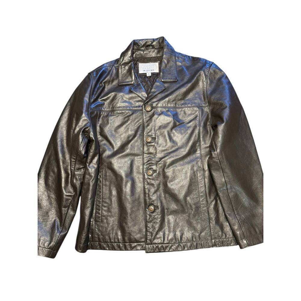 Wilson’s Leather M Julian Leather Women’s  Jacket Black Size M